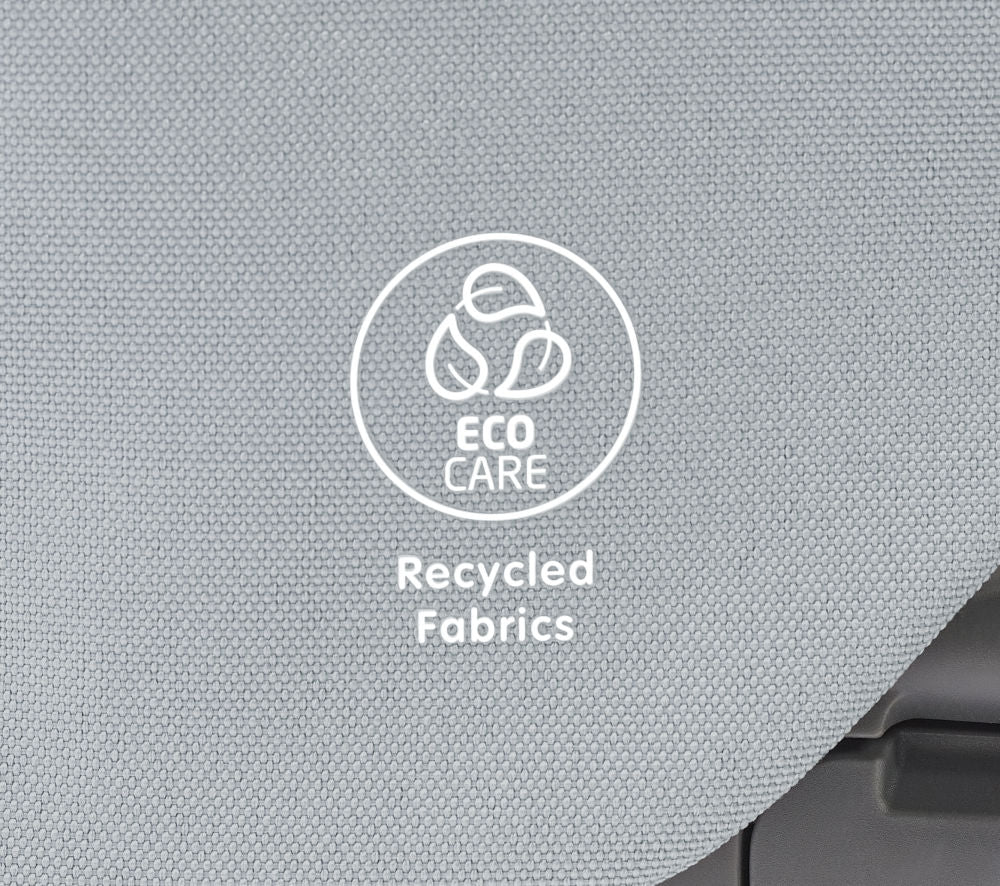 Barnestol Minla 6-i-1 fra fødsel til 14 år Beyond Grey Eco detalj av brett