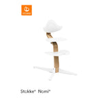 Barnestol Nomi i eik inkl. babysett, fra 6 mnd - Stokke