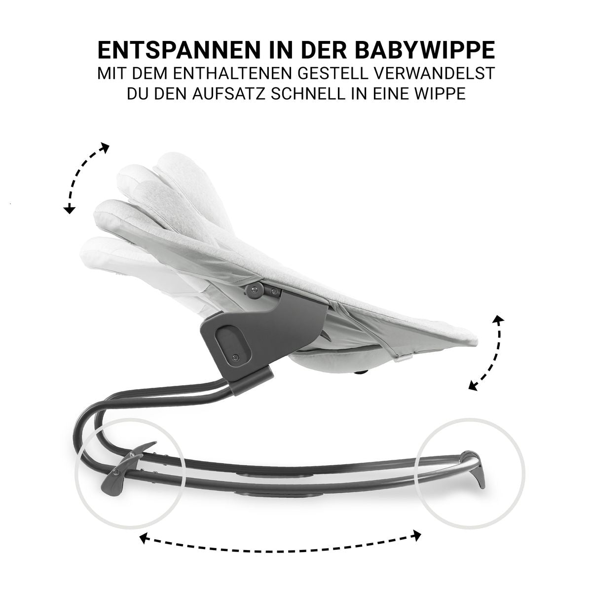 Barnestol sett Beta Plus Natural med avtakbart spisebrett
