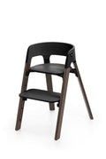 Barnestol Steps Black/Warm Brown forfra