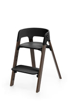 Barnestol Steps Black/Warm Brown bakside