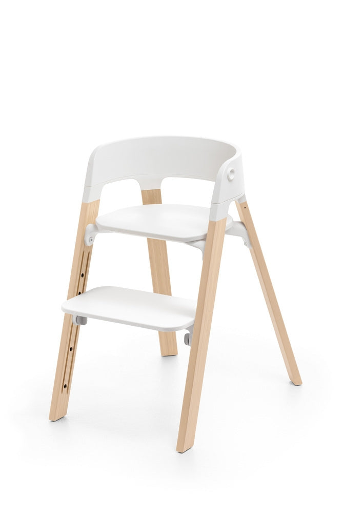 Barnestol Steps white natural bakside