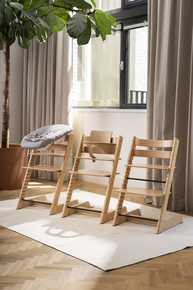 Barnestol Tripp Trapp bøk natur inkl. Baby Set med tilbehør