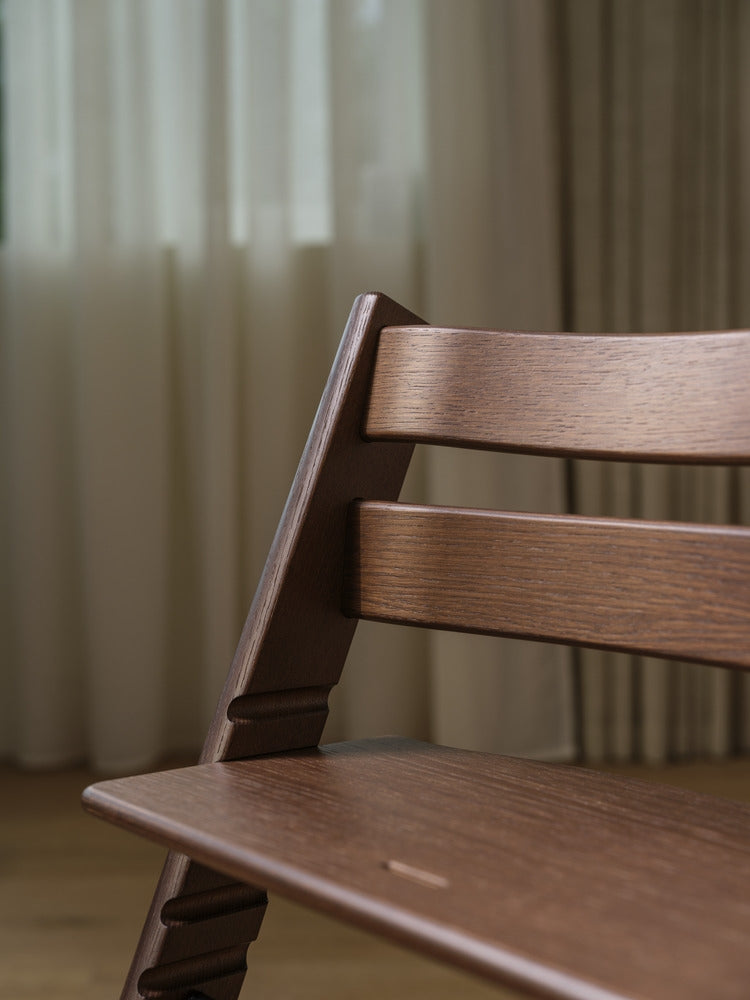 Barnestol Tripp Trapp eik Warm Brown inkl. Baby Set detalj av sete
