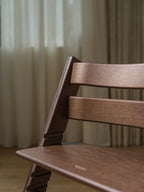 Barnestol Tripp Trapp eik Warm Brown inkl. Baby Set detalj av sete