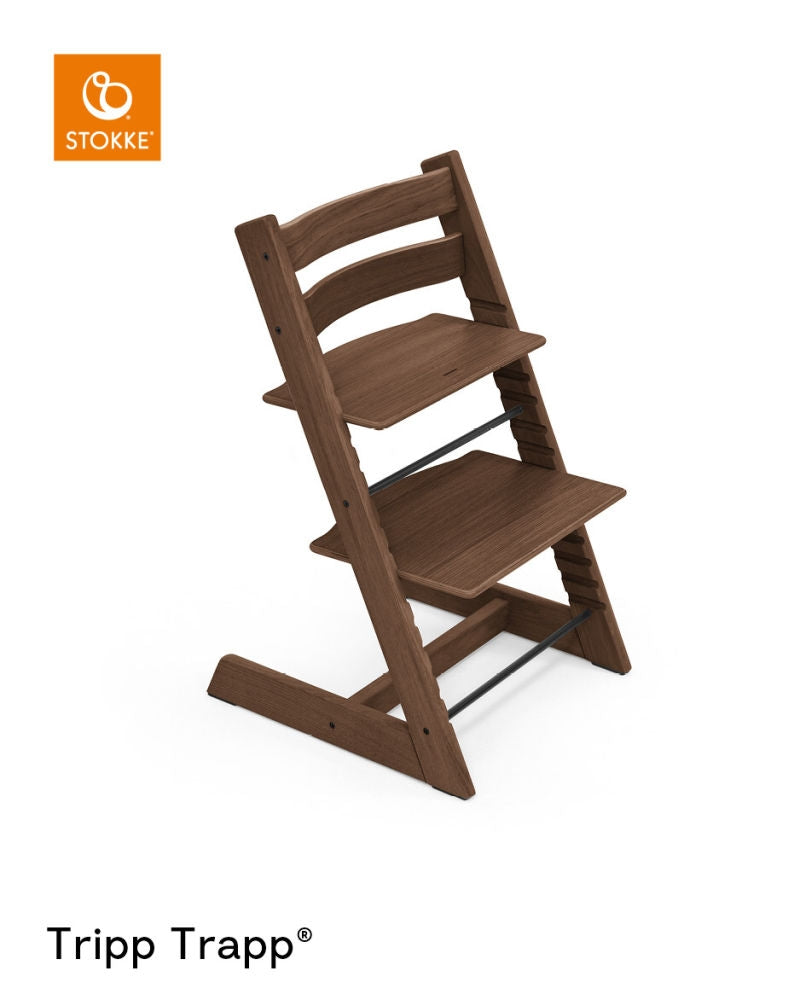 Barnestol Tripp Trapp eik Warm Brown justerbar forfra