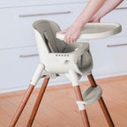 Barnestol Zest Plus 6–36 mnd og småbarnsstol opptil 40 kg avtagbart bord