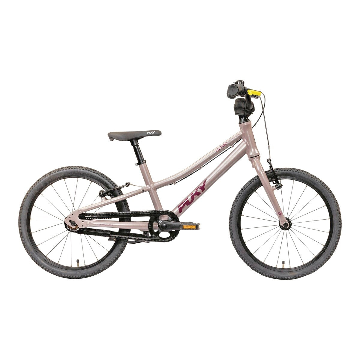 Barnesykkel LS-PRO 18 tommer fra 4 år aluminiumsramme bakside