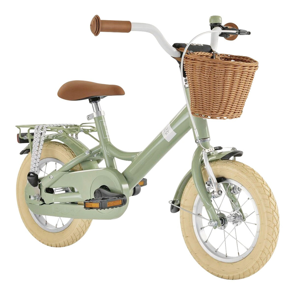 Barnesykkel YOUKE Classic 12 tommer vintage forfra