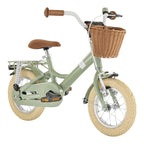 Barnesykkel YOUKE Classic 12 tommer vintage forfra