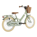 Barnesykkel YOUKE Classic 16 tommer montert med kurv