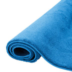 Nærbilde av tekstur på Barneteppe høyflor Silky Kids 100% polyester Øko-Tex