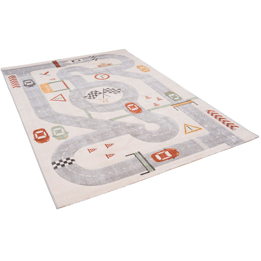 Barneteppe Maui Kids racerbane polypropylen Øko-Tex fargerikt design