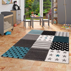 Barneteppe Maui stjerner polypropylen Øko-Tex 13 mm - Pergamon