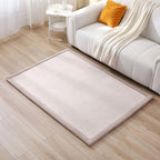 Barneteppe med minneskum 120x170 cm korallfløyel - Hakuna Matte