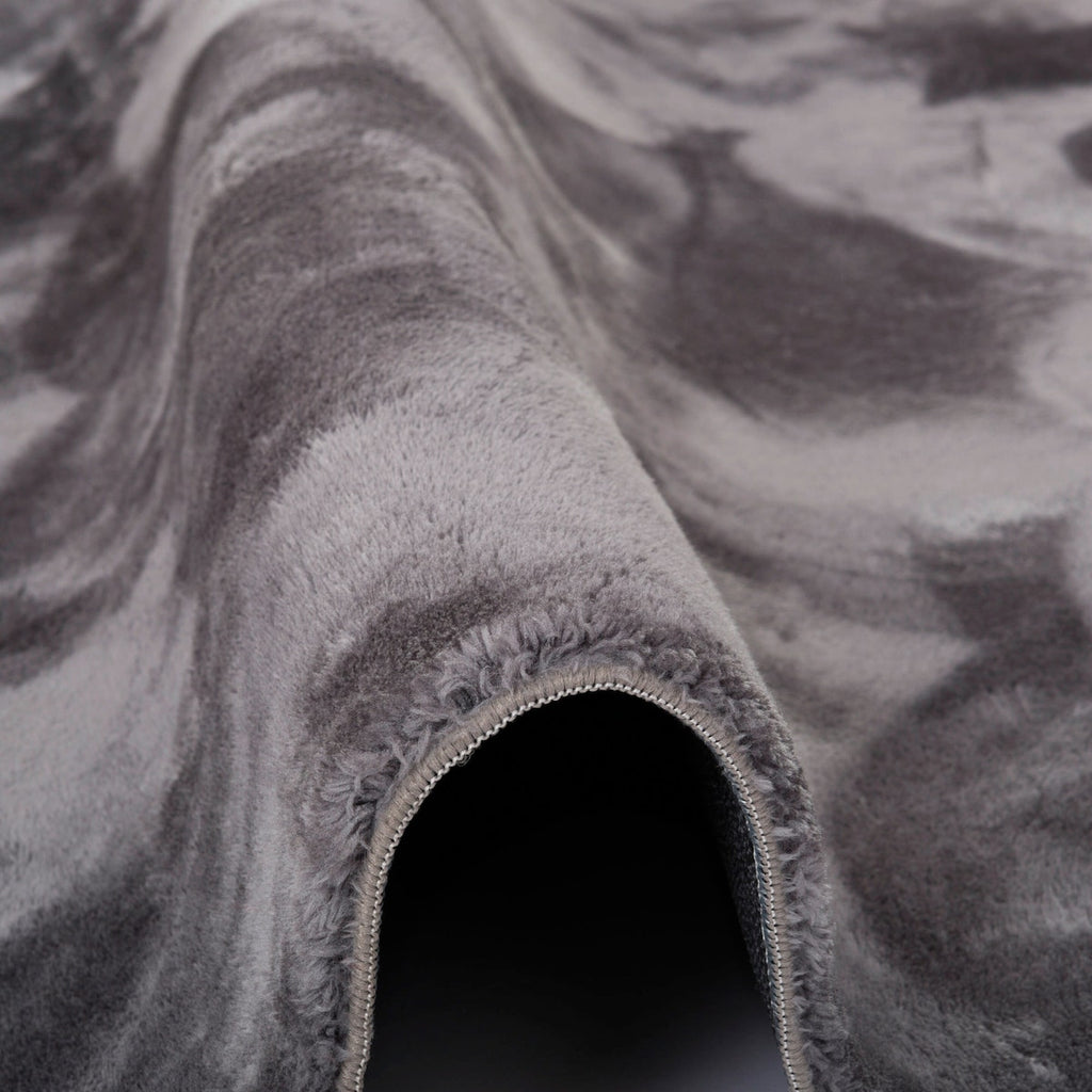 Barneteppe rundt imitert pels Pearl Kids 100% polyester - Pergamon