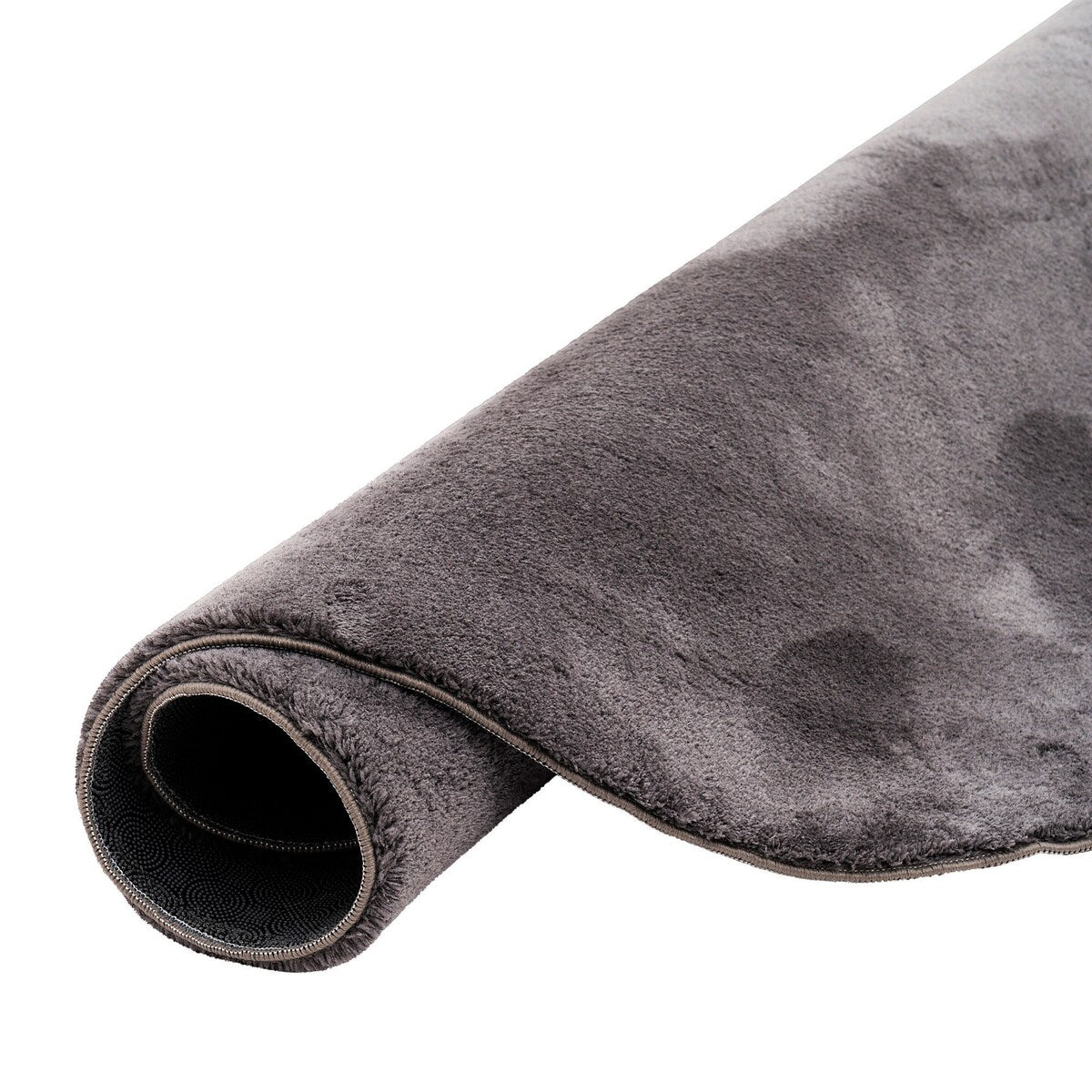 Barneteppe rundt imitert pels Pearl Kids 100% polyester - Pergamon