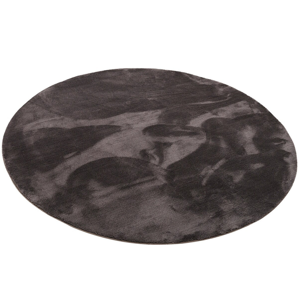 Barneteppe rundt imitert pels Pearl Kids 100% polyester - Pergamon