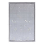 Barneteppe selvlysende 170x120 cm minneskum sklisikkert front