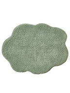 Barneteppe skyform 75x55 cm i bomull maskinvaskbart i barnerom
