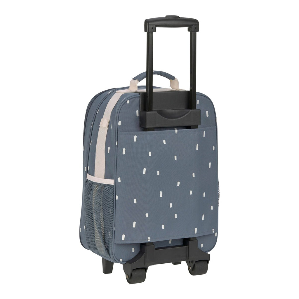 Montert Barnetrolley Happy Prints 22 l med teleskoph ndtak