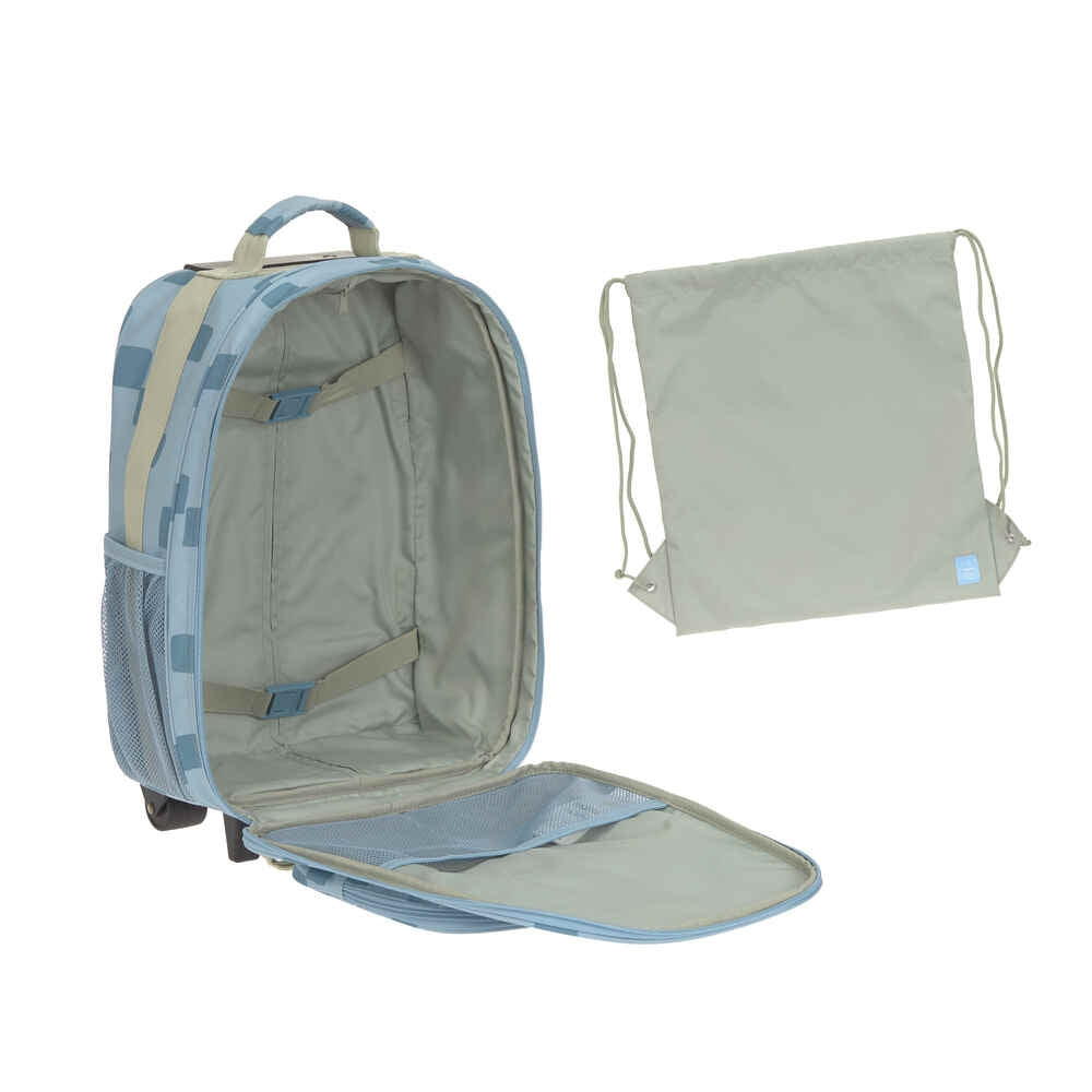 Barnetrolley Pattern Party resirkulert polyester 22 l fra 3 år - Lässig