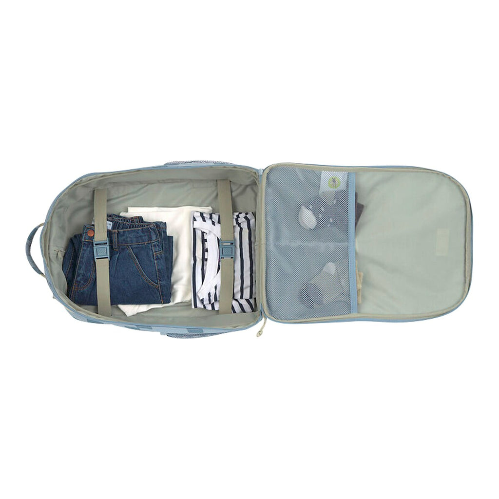 Barnetrolley Pattern Party 22 l med skobag bakside