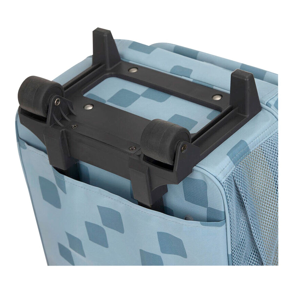 Barnetrolley Pattern Party navnelapp inni