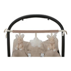 Bakside av Barnevognkjede Baby Bunny i polyester 0-6 mnd