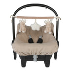 Detaljbilde av Barnevognkjede Baby Bunny i polyester