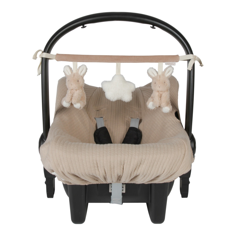 Detaljbilde av Barnevognkjede Baby Bunny i polyester