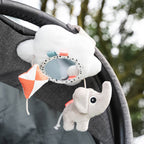 Bakside av Barnevognmobile Playground med magnet 18x20,5 cm