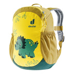 Barnryggsekk Pico 5 l resirkulert materiale 28x19 cm detalj glidelås