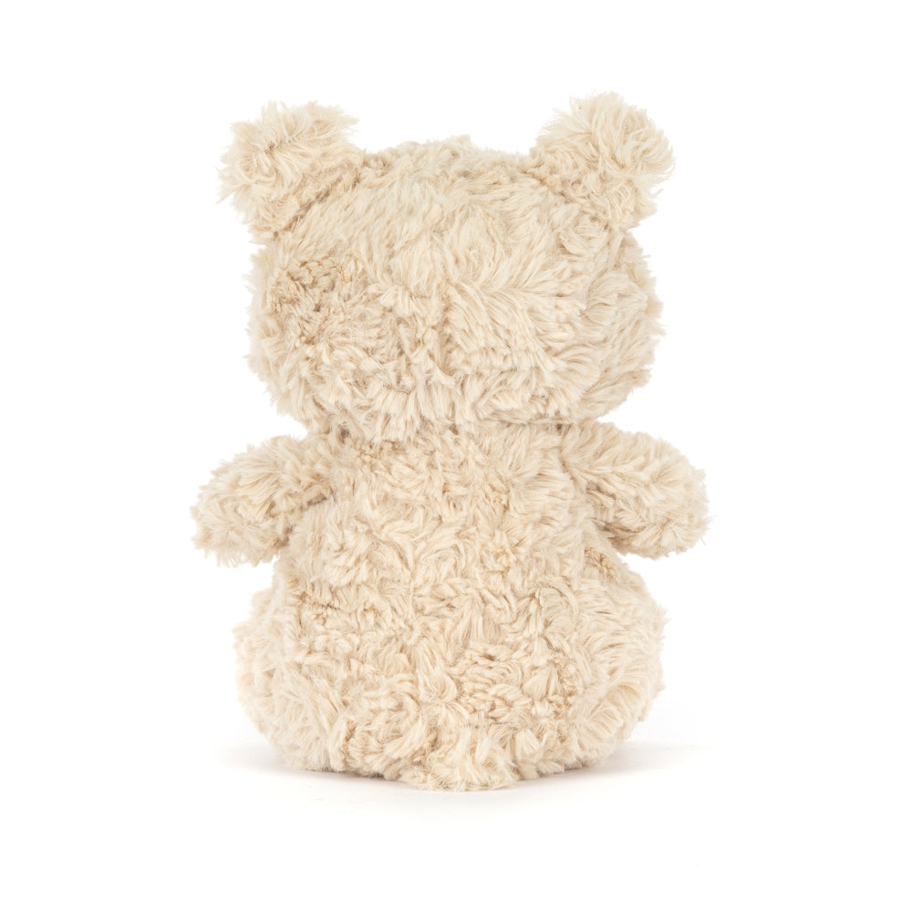 Bakside av Bartholomew Bear Junior kosebamse