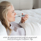 Basaltermometer for eggløsning med app-tilkobling bakside