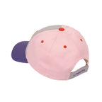 Detalj av Baseballcaps barn katt rosa str 52-56