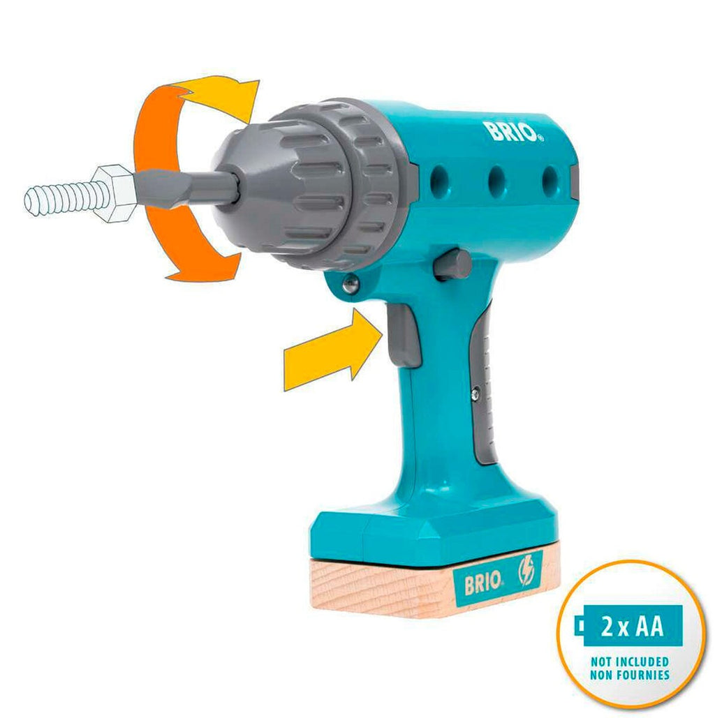 BRIO Builder batteridrevet skrutrekker fra 3 år i bruk
