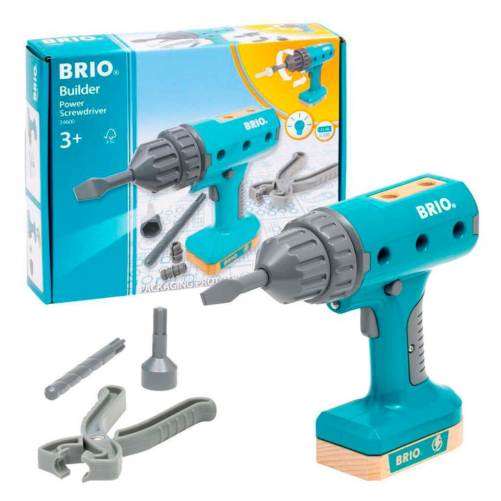 Batteridrevet skrutrekker Builder fra 3 år forfra