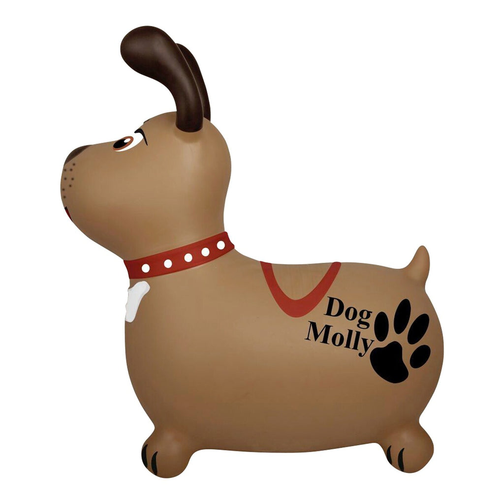 Hoppedyr med luftpumpe, sittehøyde 27 cm, fra 12 mnd - Jamara