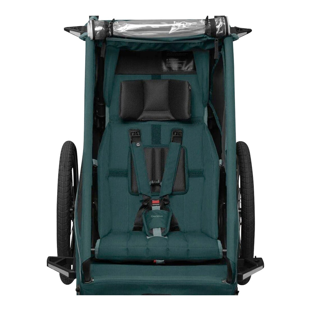Sykkeltilhenger Kidgoo 1 jogger og buggy, 50 kg, fra 6 mnd - Qeridoo