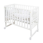 Detalj av Bedside crib 3-i-1 Sternenzauber safe asleep® hvit materialer