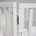 Sovepose fra Bedside crib 3-i-1 Sternenzauber safe asleep® hvit