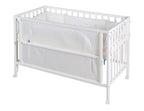 Bedside crib 60x120 cm Sternenzauber safe asleep® bakside