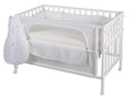 Bedside crib 60x120 cm Sternenzauber safe asleep® forfra