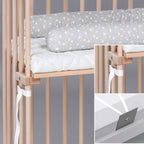 Bedside crib Boxspring 89x51 cm for høye senger - babybay