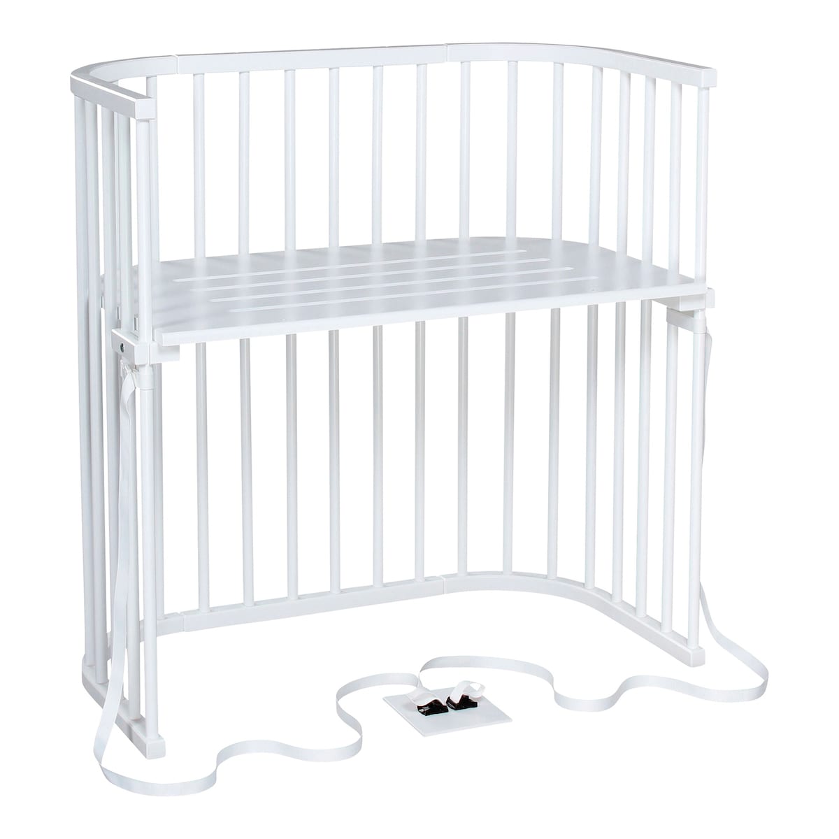 Bedside crib Boxspring 89x51 cm for høye senger - babybay
