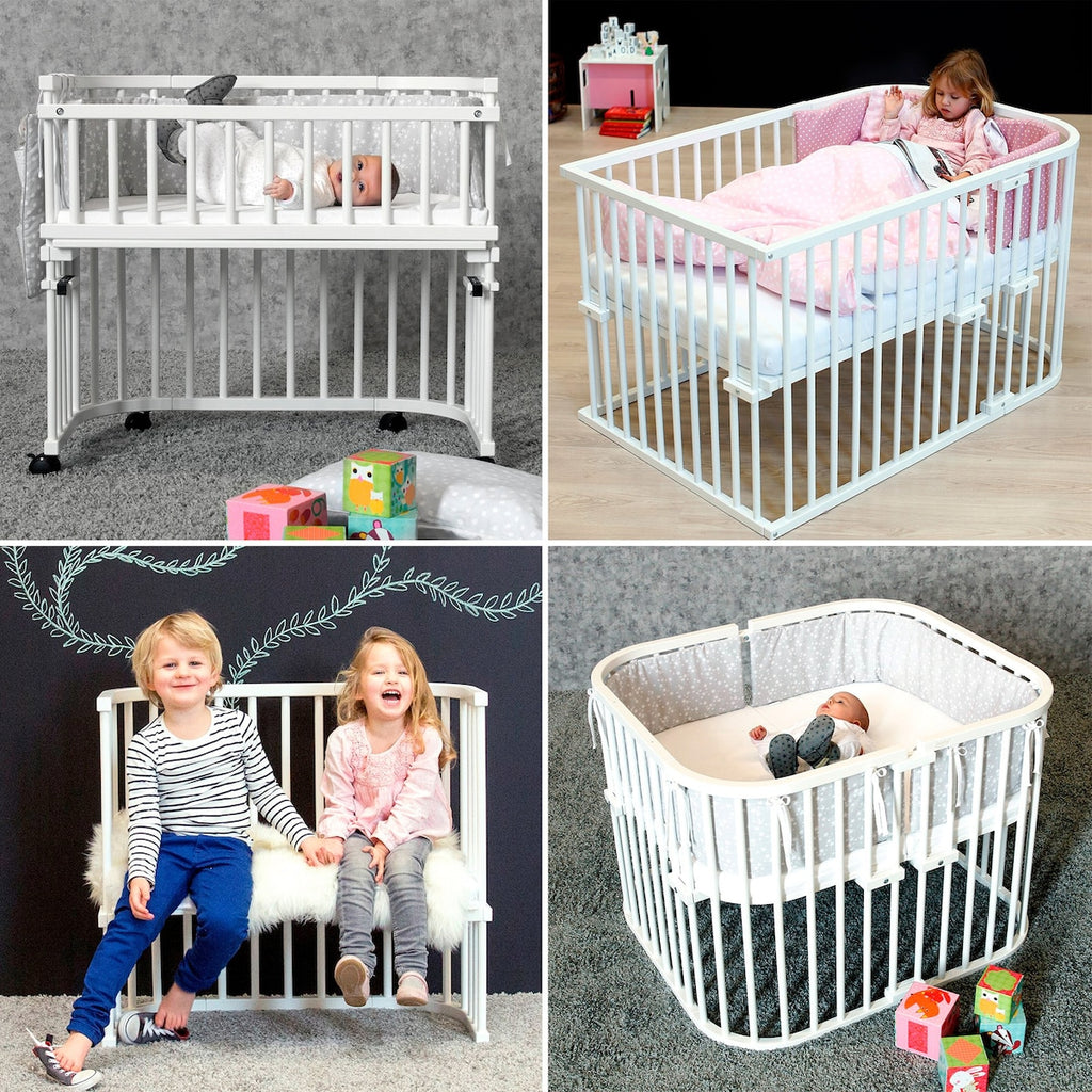 Bedside crib Boxspring 89x51 cm for høye senger - babybay