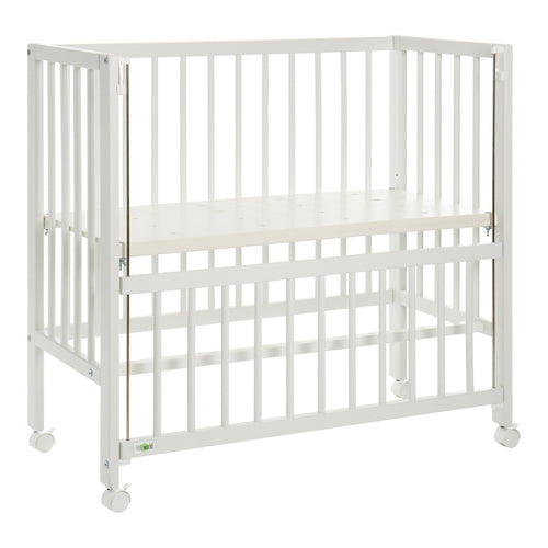 Bedside crib Cocon 4-trinns høydejustering forfra