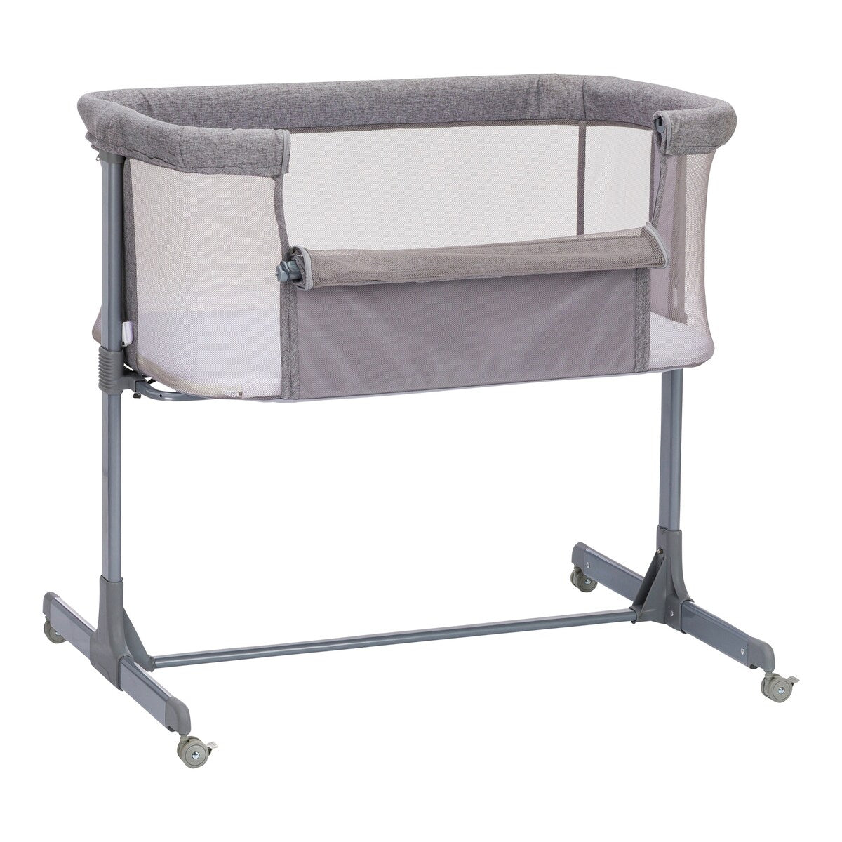 Bedside crib Eco med 3 høydeinnstillinger, opptil 9 kg bakside
