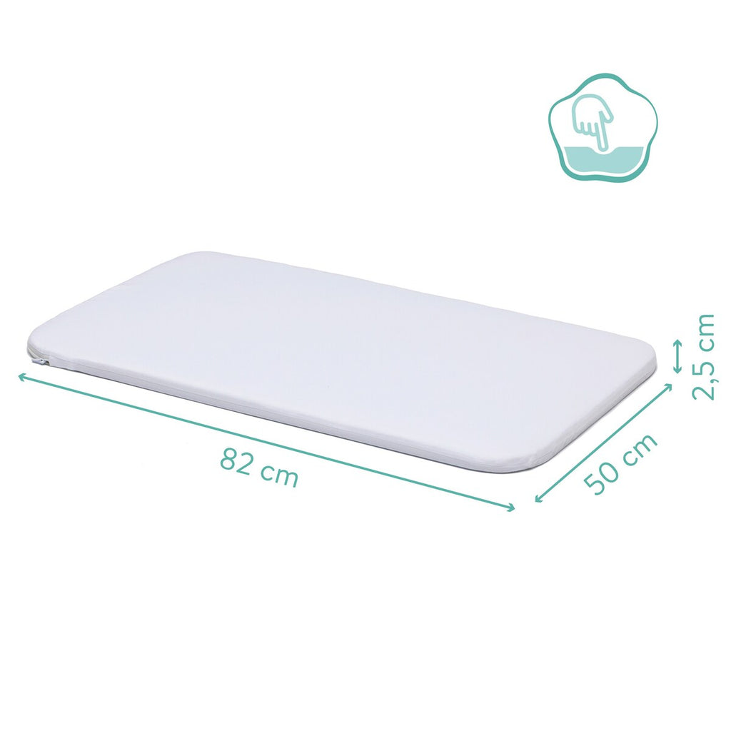Bedside crib Eco med 3 høydeinnstillinger, opptil 9 kg soveplass for barn